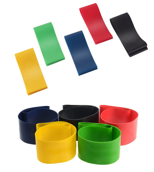 Bandas Elásticas de Resistencia 5 Niveles para Yoga y Entrenamiento - Image 21