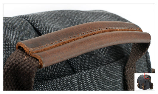 Bolsa de Cámara Retro de Un Hombro Impermeable - Image 13