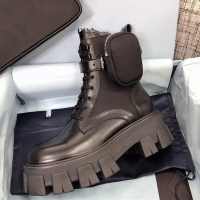Botas Martin Británicas de Cuero con Suela Gruesa y Caña Alta - Image 19
