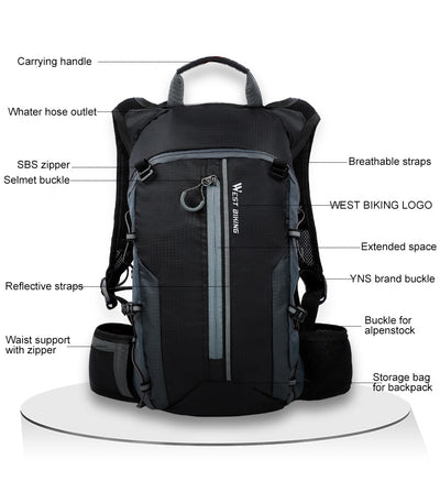 Mochila Impermeable para Bicicleta - Bolsa de Ciclismo Resistente - Image 11