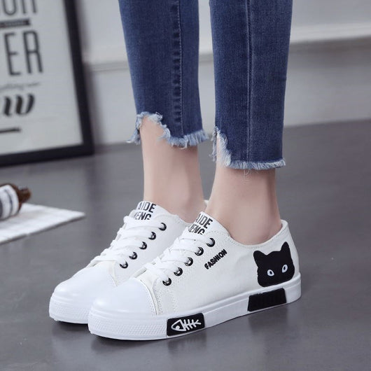 Zapatillas de Lona con Diseño de Pez Gato - Image 23
