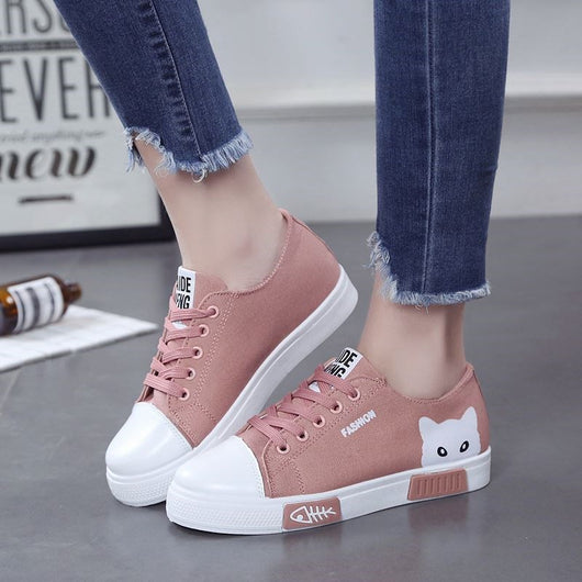 Zapatillas de Lona con Diseño de Pez Gato - Image 22