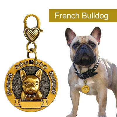 Placa de Identificación para Perros Grabada en Metal - Antiloss - Image 23