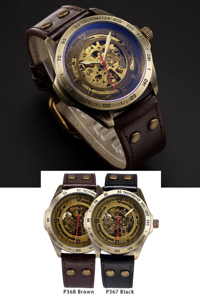 Reloj Mecánico Automático Vintage Hueco de Estilo Nostálgico - Image 19