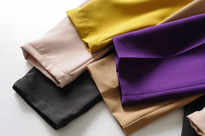Pantalones Cintura Ajustable Estilo Europeo y Americano para Mujer - Image 14