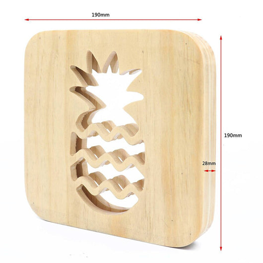 Lámpara Nocturna LED Piña de Madera con USB - Image 13