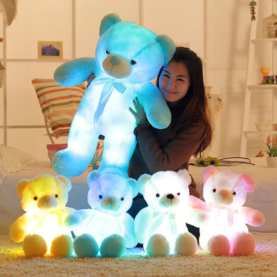 Osito de Peluche LED Luminoso Multicolor - Regalo Navideño Interactivo para Niños - Image 27