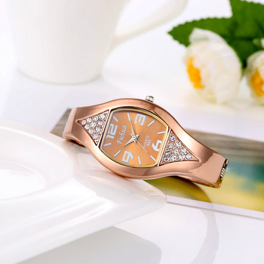Reloj de Pulsera Dorado Rosa para Mujer - Image 23