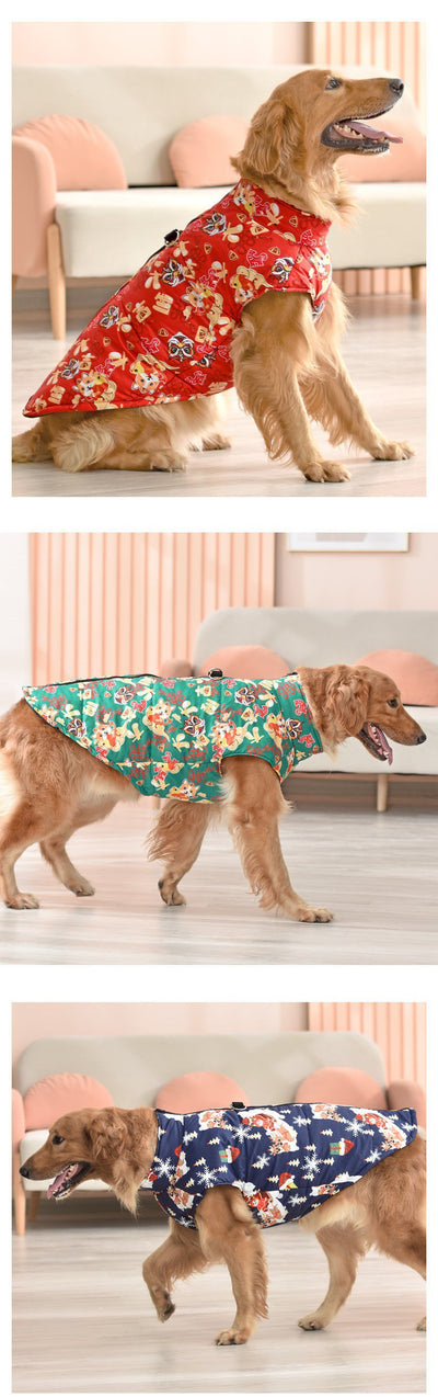 Chaleco Térmico de Algodón para Perros - Abrigo Navideño - Image 15