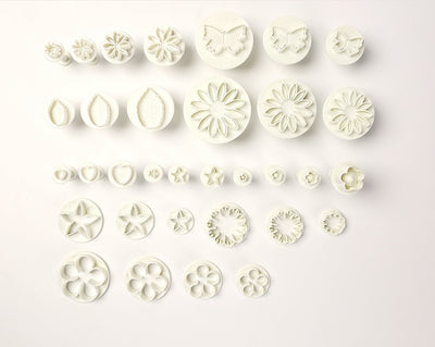 Kit Profesional de Moldes para Flores en Fondant y Decoración de Pasteles - Image 16