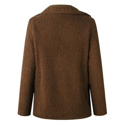 Blusa Elegante de Botones con Cuello Solapa para Otoño e Invierno - Image 19