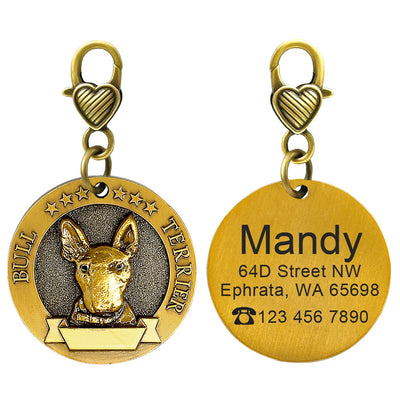 Placa de Identificación para Perros Grabada en Metal - Antiloss - Image 16