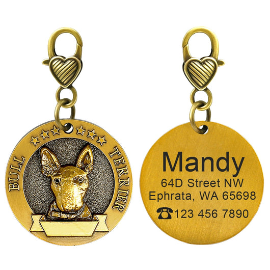 Placa de Identificación para Perros Grabada en Metal - Antiloss - Image 16