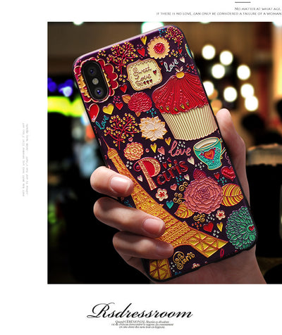 Funda para iPhone con Diseño en Relieve Tridimensional - Image 5