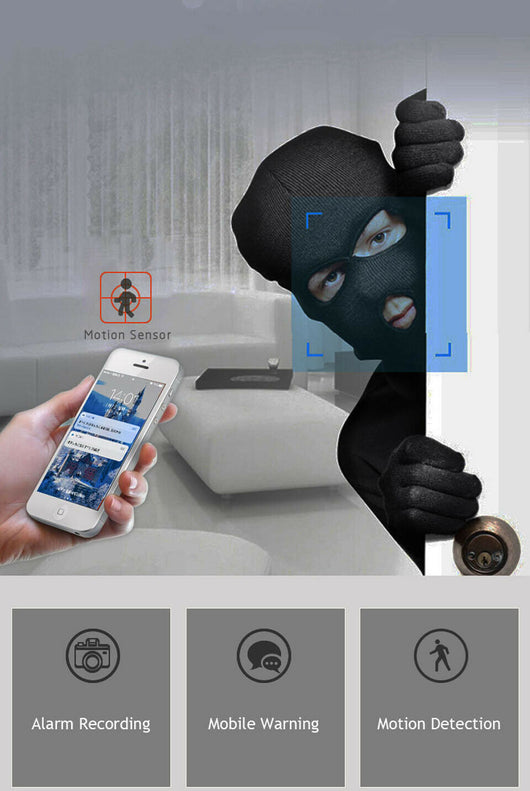 Cámara IP WiFi de Seguridad para el Hogar con Monitoreo Remoto - Image 10