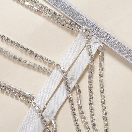 Conjunto de Tres Piezas en Encaje Elegante para uso en Ecuador - Image 50
