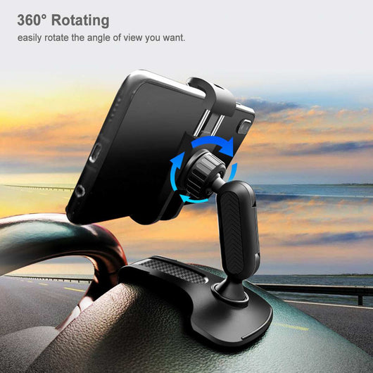 Soporte Multifuncional para Celular con Parasol y Espejo Retrovisor del Auto - Image 10