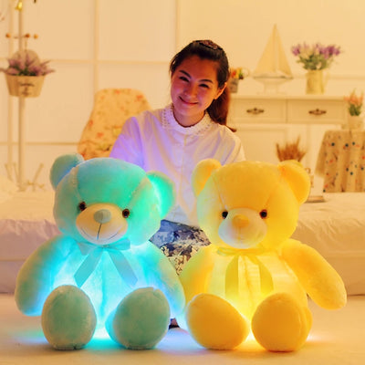 Osito de Peluche LED Luminoso Multicolor - Regalo Navideño Interactivo para Niños - Image 26