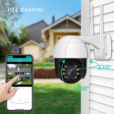 Cámara de Seguridad WiFi 360° con Movimiento y Visión Nocturna - Image 21