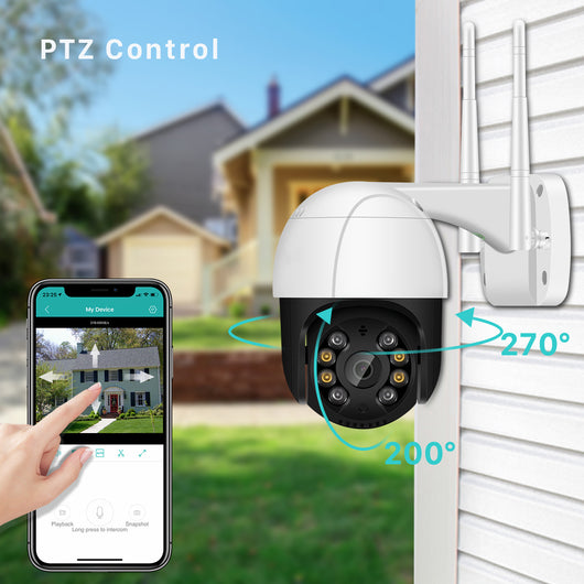 Cámara de Seguridad WiFi 360° con Movimiento y Visión Nocturna - Image 21