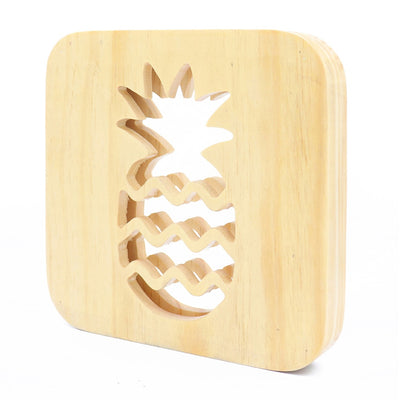 Lámpara Nocturna LED Piña de Madera con USB - Image 11