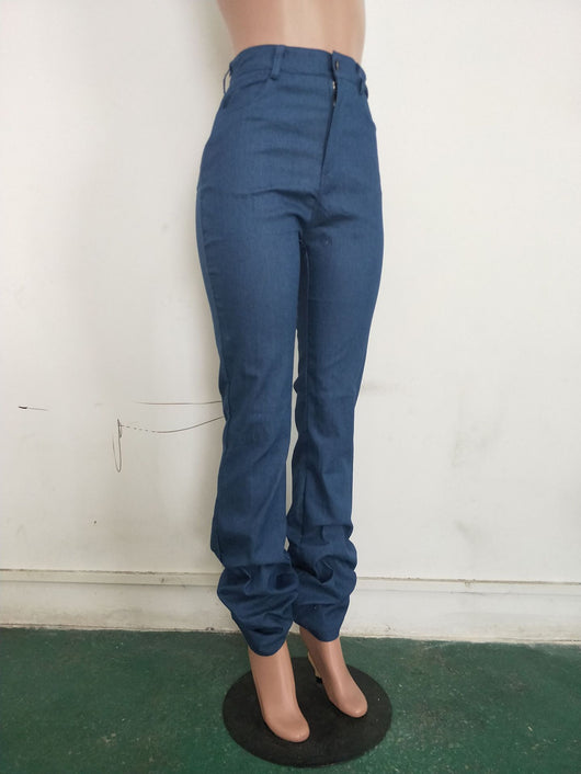 Pantalones de Mezclilla Clásicos de Corte Recto - Image 23