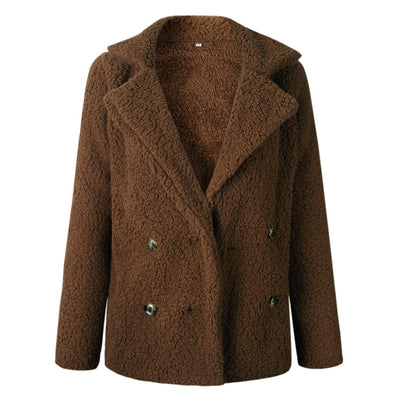 Blusa Elegante de Botones con Cuello Solapa para Otoño e Invierno - Image 18