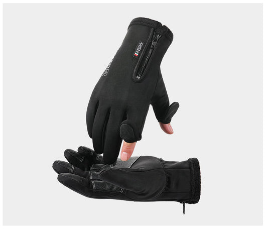 Guantes de Pesca Deportivos Reforzados de Dos Dedos - Image 13