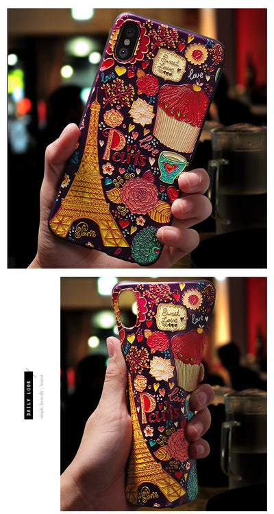 Funda para iPhone con Diseño en Relieve Tridimensional - Image 4