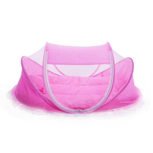Red Mosquitera Plegable para Cuna de Bebé con Red de Almohada - Set de 2 Piezas - Image 19