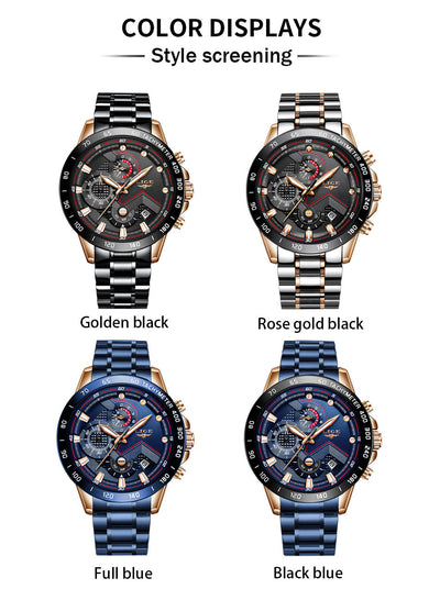 Reloj de Cuarzo Resistente al Agua para Negocios - Image 19