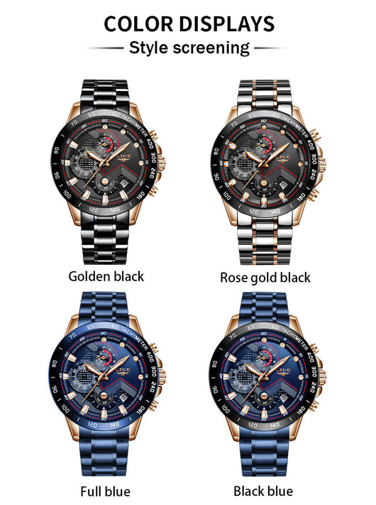 Reloj de Cuarzo Resistente al Agua para Negocios - Image 19