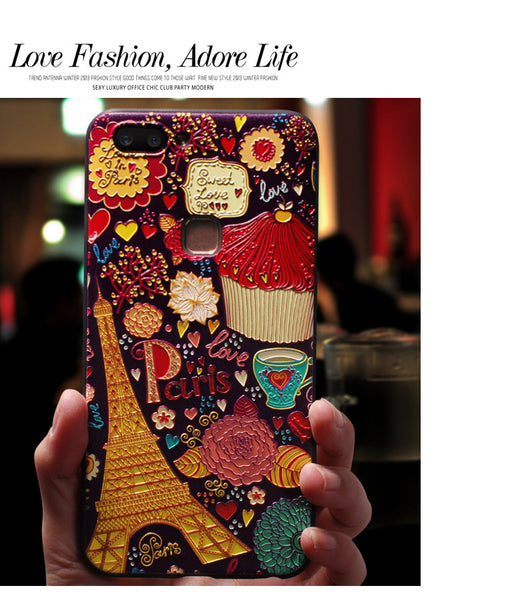 Funda para iPhone con Diseño en Relieve Tridimensional - Image 3