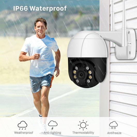 Cámara de Seguridad WiFi 360° con Movimiento y Visión Nocturna - Image 19