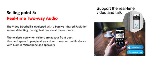 Timbre Inteligente WiFi con Video y Seguridad Inalámbrica - Image 46