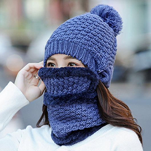 Gorro Tejido Cálido para Otoño e Invierno - Image 32