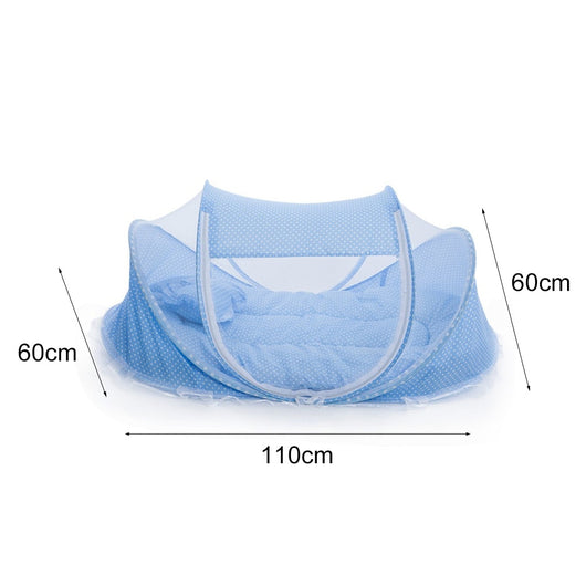 Red Mosquitera Plegable para Cuna de Bebé con Red de Almohada - Set de 2 Piezas - Image 18