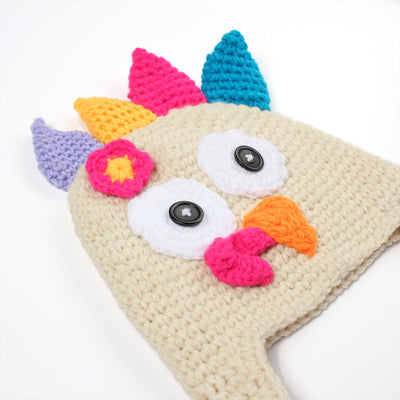 Gorro Tejido a Mano con Diseño de Pavo para Acción de Gracias - Image 9