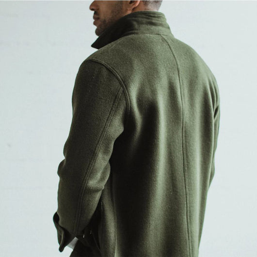 Chaqueta Casual de Hombre en Solido - Estilo Moderno con Cuello Solapa - Image 9