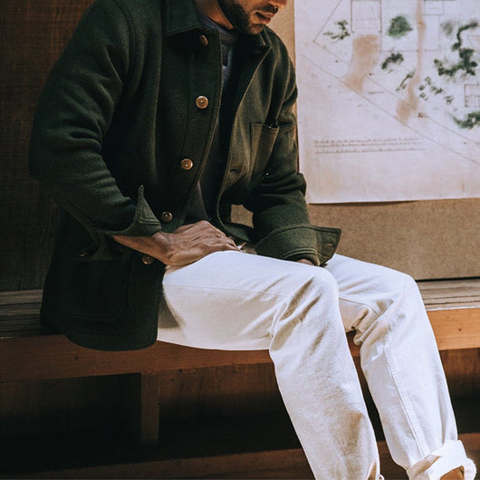 Chaqueta Casual de Hombre en Solido - Estilo Moderno con Cuello Solapa - Image 11