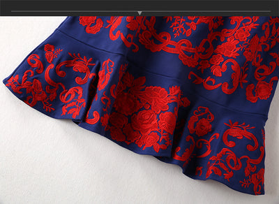 Vestido Ajustado con Falda Sirena - Image 19