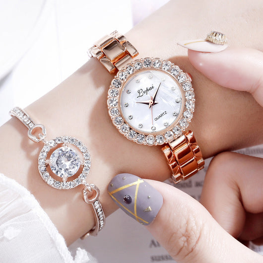 Reloj de Pulsera Brazalete Lujo para Mujer - Colección Cuarzo Fashion - Image 7