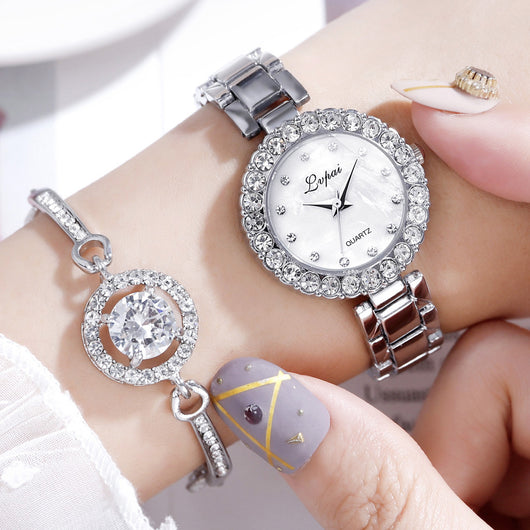 Reloj de Pulsera Brazalete Lujo para Mujer - Colección Cuarzo Fashion - Image 9