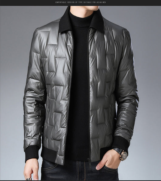 Chaqueta de Plumas Casual para Hombre - Image 5