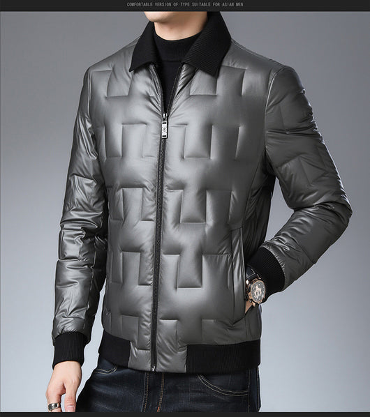 Chaqueta de Plumas Casual para Hombre - Image 7