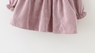 Vestido Largo Coreano de Manga Larga - Image 8