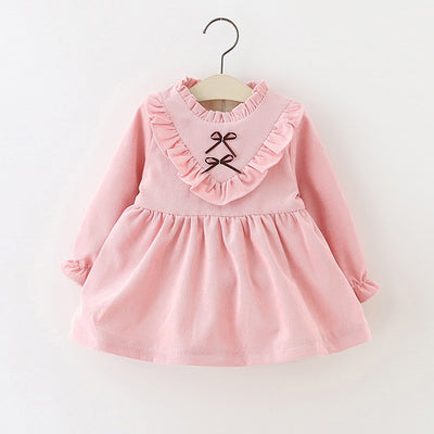 Vestido Largo Coreano de Manga Larga - Image 18