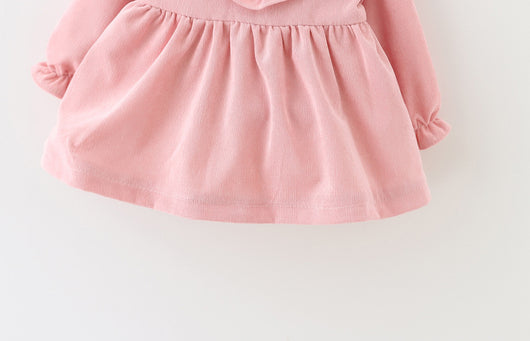 Vestido Largo Coreano de Manga Larga - Image 19