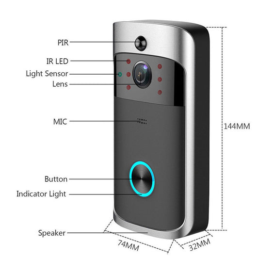 Timbre Inteligente WiFi con Video y Seguridad Inalámbrica - Image 37