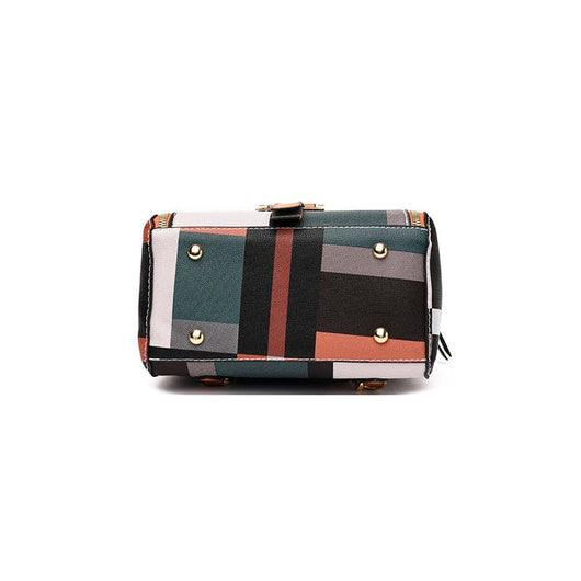 Mochila Cuadriculada para Mujer: Bolsa Escolar y de Viaje - Image 14